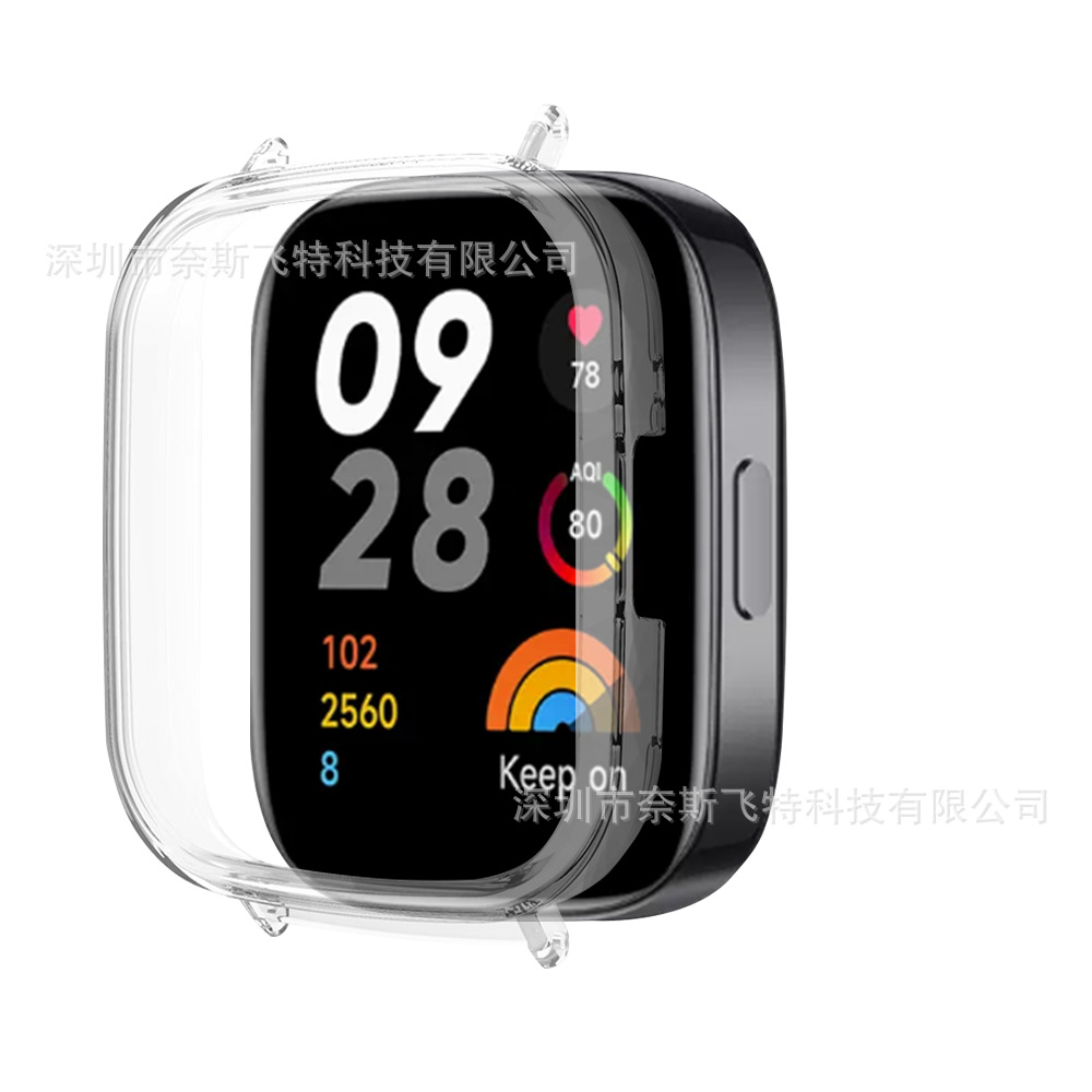 Suitable for Redmi Watch 3/2/5/4/ Redmi Bracelet 3/2 PC protective case, 20mm watch strap connector undefined