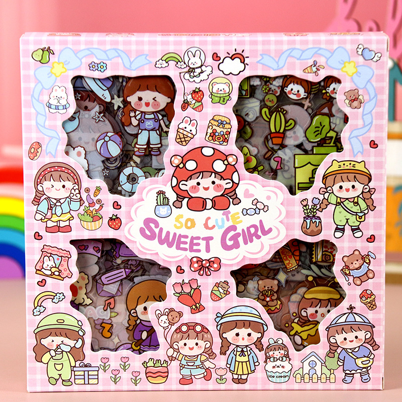 Chica de sombrero rojo (contiene 100)