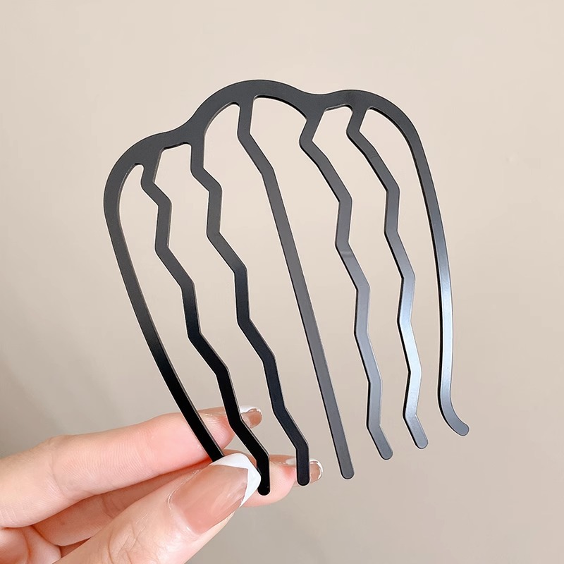 Sensor de alta calidad, dispositivo de cabello perezoso, toque de cabello, peinado de cabello simple, temperamento universal, pinzas de cabello para mujeres