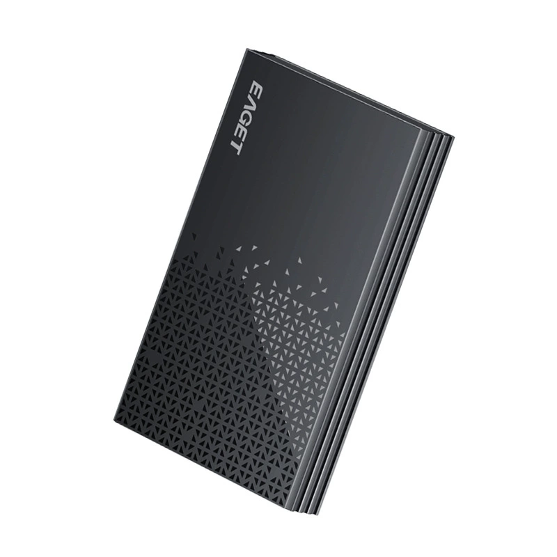 EAGET (忆捷) мобильный диск USB 3.0 G302 2.5" для резервного копирования данных, высокоскоростной, ударопрочный, чёрный