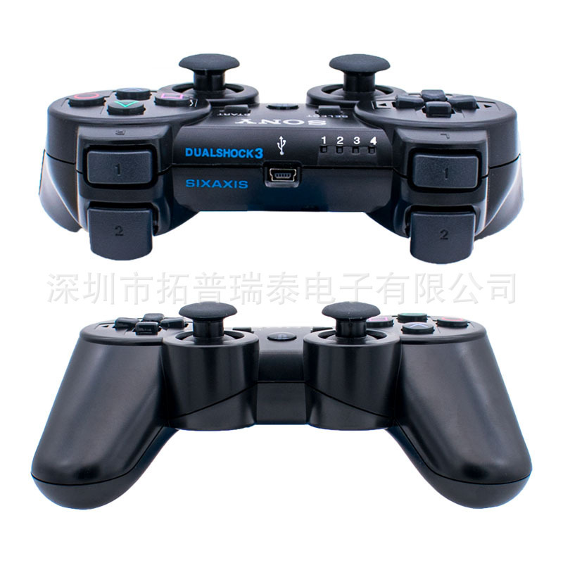 現物ps3ゲームハンドルps3 bluetoothワイヤレスハンドルps3汎用ボタンゲームハンドルメーカー直販|undefined