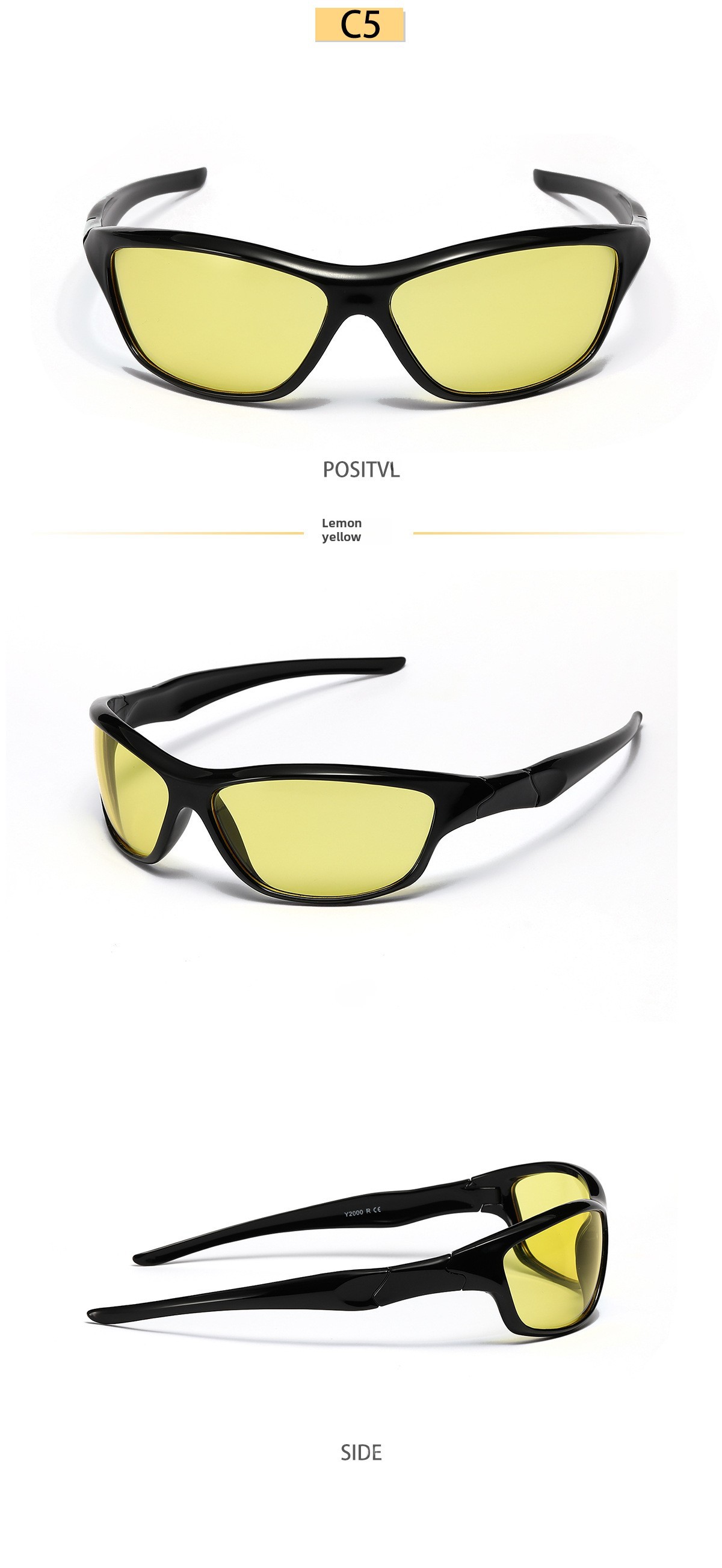 Xungesaibo futuristic glasses men's silver Y2K functional sunglasses ins female street Millennium hot girl sunglasses_voghion.com