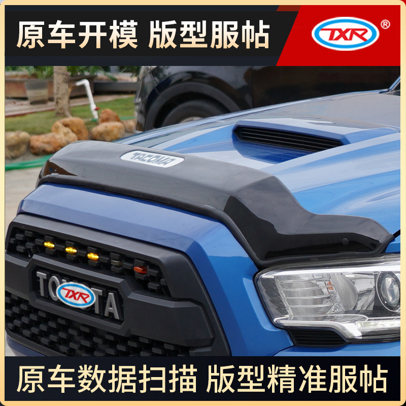 Tenxinrui es adecuado para Toyota Tacoma coche arena y piedra modificación LED luz con lente a prueba de insectos Accesorios
