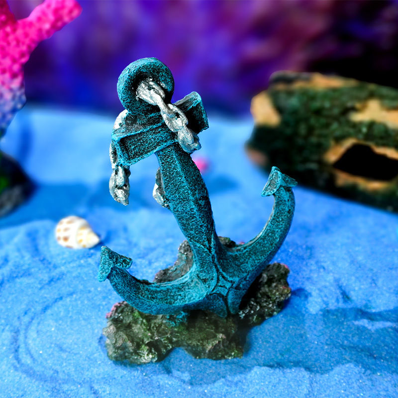 Tanque de peces de mar tanque interior paisaje pecera planta decoración juguete pulpo Noruega monstruo de mar decoración de tanque de peces