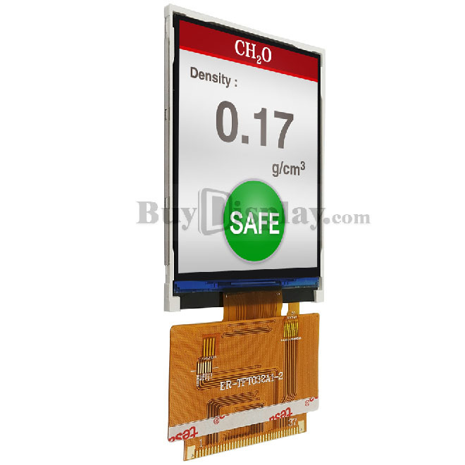 3.2寸TFT LCD彩色液晶显示模块/240x320点阵彩屏模组/并口