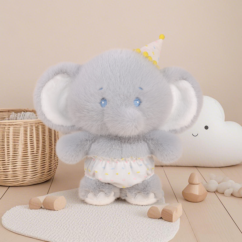 Koala Elefante León Muñeca de peluche Acompañamiento de muñecos de trapo para apaciguar a los niños Regalo de cumpleaños para novia