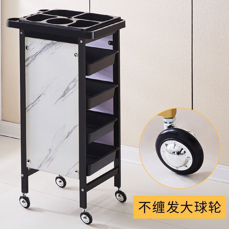 Carro de belleza, cochecito de peluquería, cochecito de peluquería, carro de herramientas, carro de barra de cinco capas, carro de peluquería, armario de herramientas de peluquería