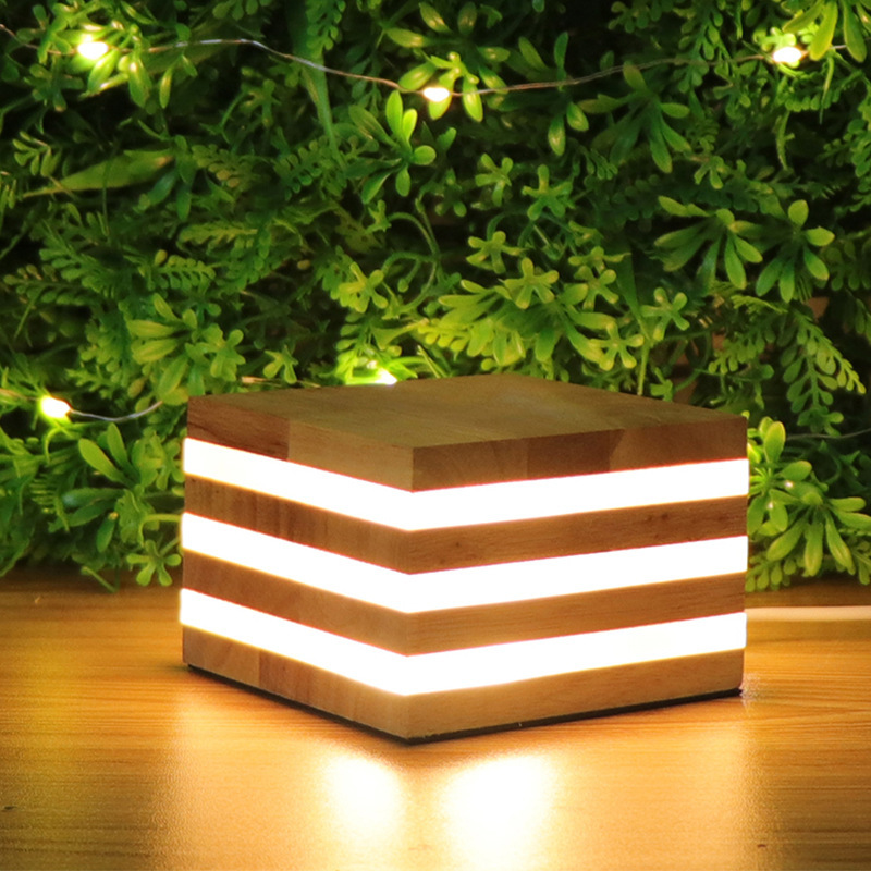 LED luminous table lamp cube cube sugar small house charging cube bar table lamp scene decoration night light LED luminous table lamp cube cube sugar small house charging cube bar table lamp scene decoration night light