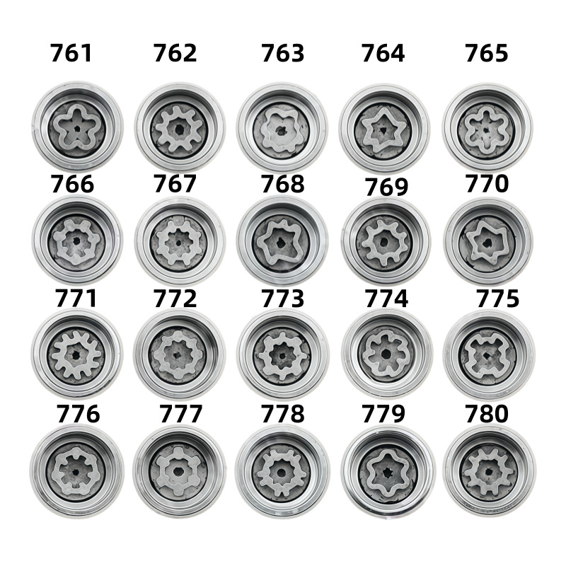 Applicable to Skoda # 761 - # 780 Car Tire Anti-Theft Screw Socket Tire Removal Tool Key