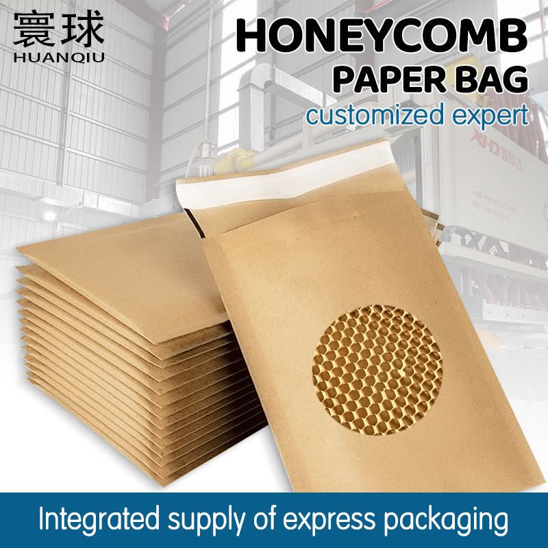 Honeycombpaperbag, bolsas de papel, biodegradablebag personalizado impresión de papel