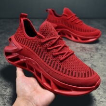 W 71061 Breathable Knit Running Shoes ͸���ܲ�Ь �羳ŷ