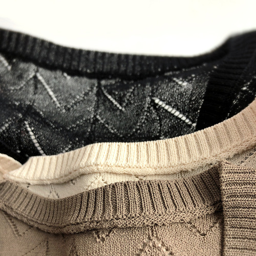 G-level hollowed out ~ cool ice silk ~ lazy and loose sun protection clothing ~ Han Chun children's fashionable knitted cardigan for men and women