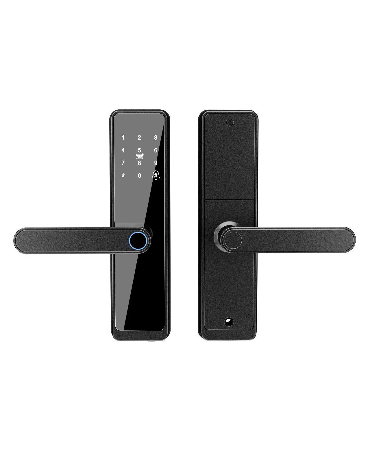 Cerradura inteligente de huella digital TTLock/Tuya con 28 idiomas