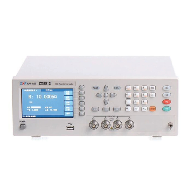 Zhi Xin ZXP ZX5512 Тестер сопротивления постоянного тока Микроомметр 1μΩ-3MΩ