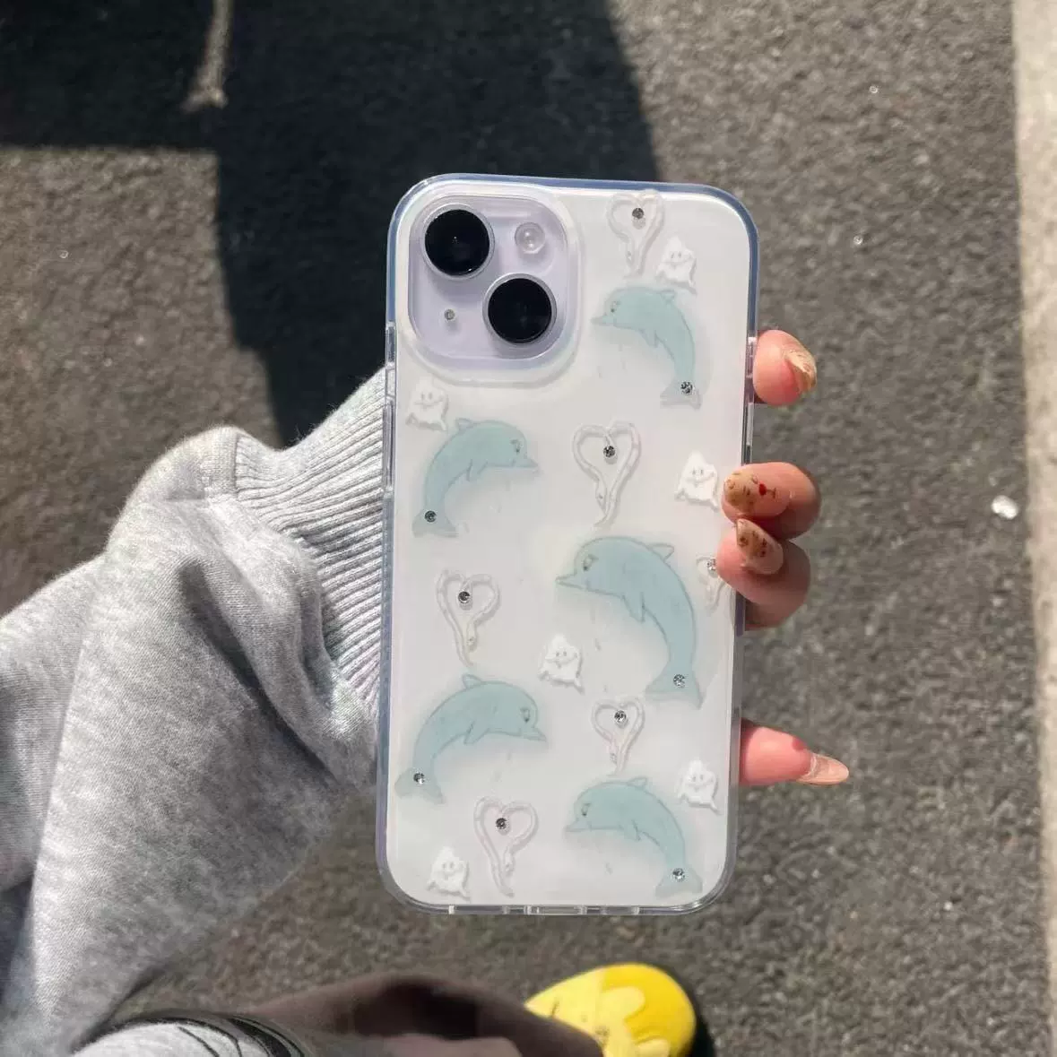 Кейс для телефона совместимый с Apple iPhone15, милый, 16PROMAX, 14Plus, 13 шт.