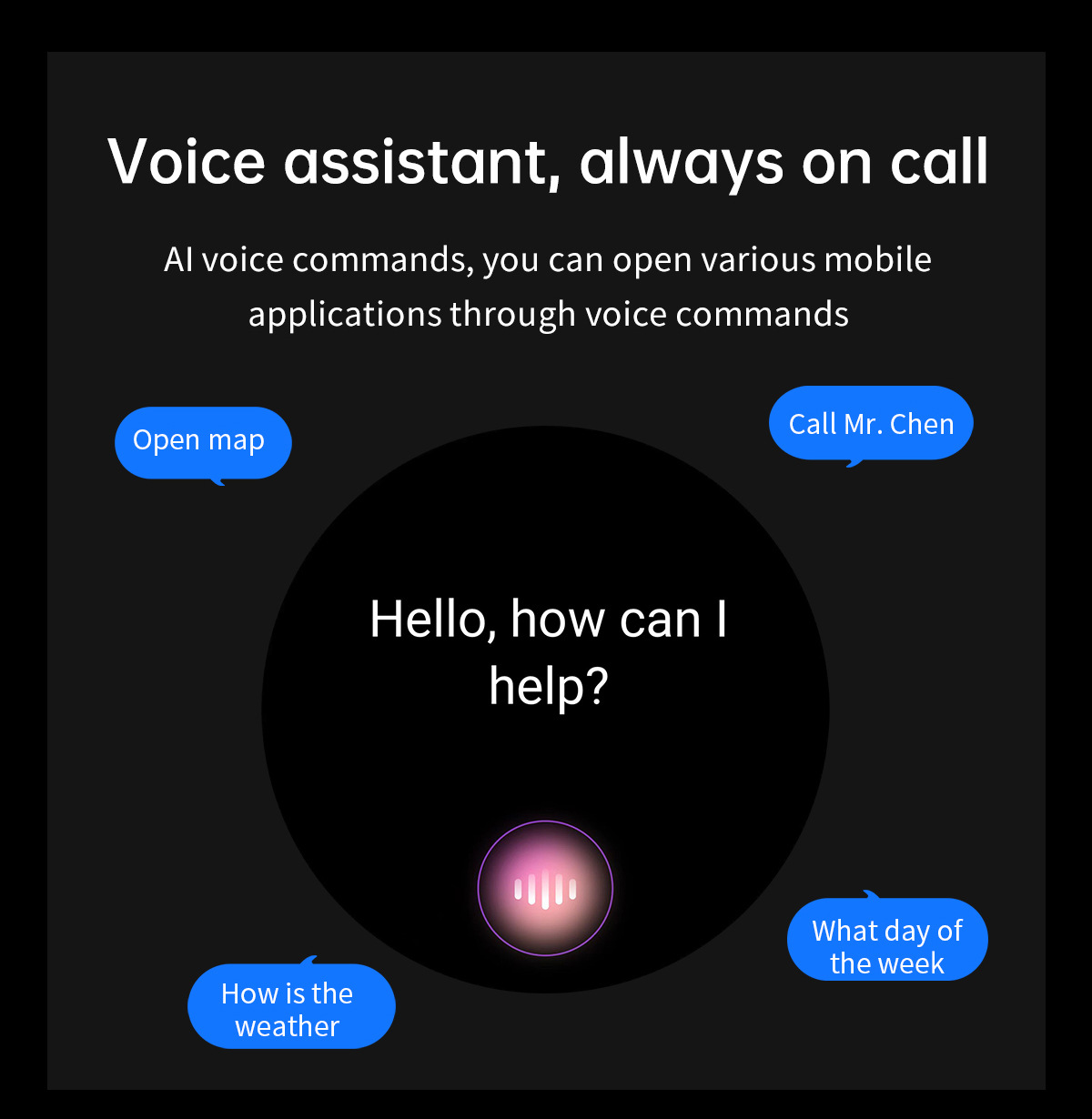 GT3PRO Smart Watch Bluetooth Anruf Herzfrequenz kabelloses Aufladen_voghion.com