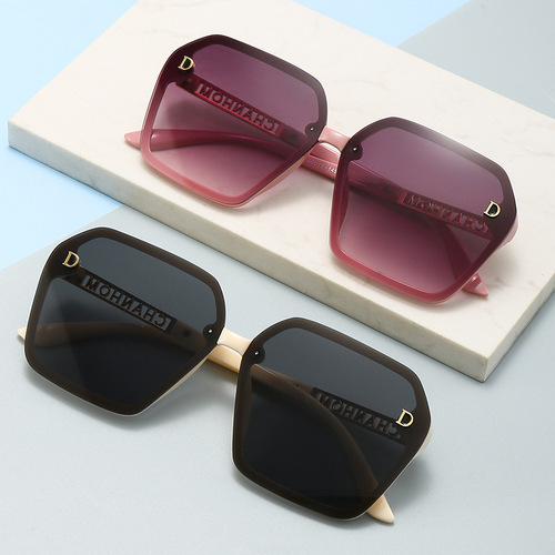 Square frame copy sheet fashion sunglasses women's sunglasses wholesale 2024 new European and American sunglasses glasses 