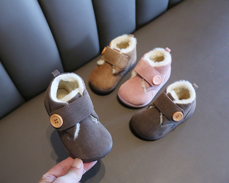 Kid's Basic Solid Color Round Toe Snow Boots display picture 2