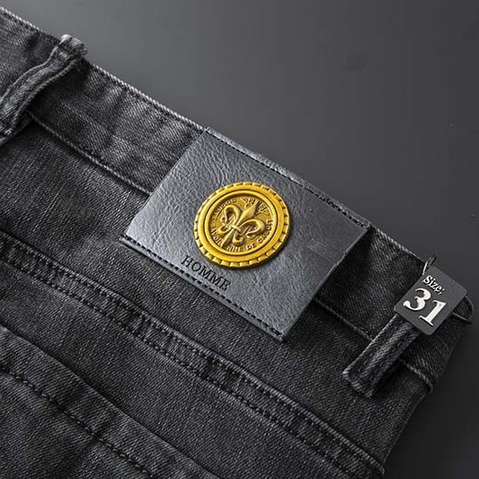 Abbigliamento da uomo di grandi dimensioni, jeans di nuova qualità primaverili e autunnali, elastici da uomo lavati e grassi aggiunti, jeans da lavoro slim fit, da uomo_voghion.com