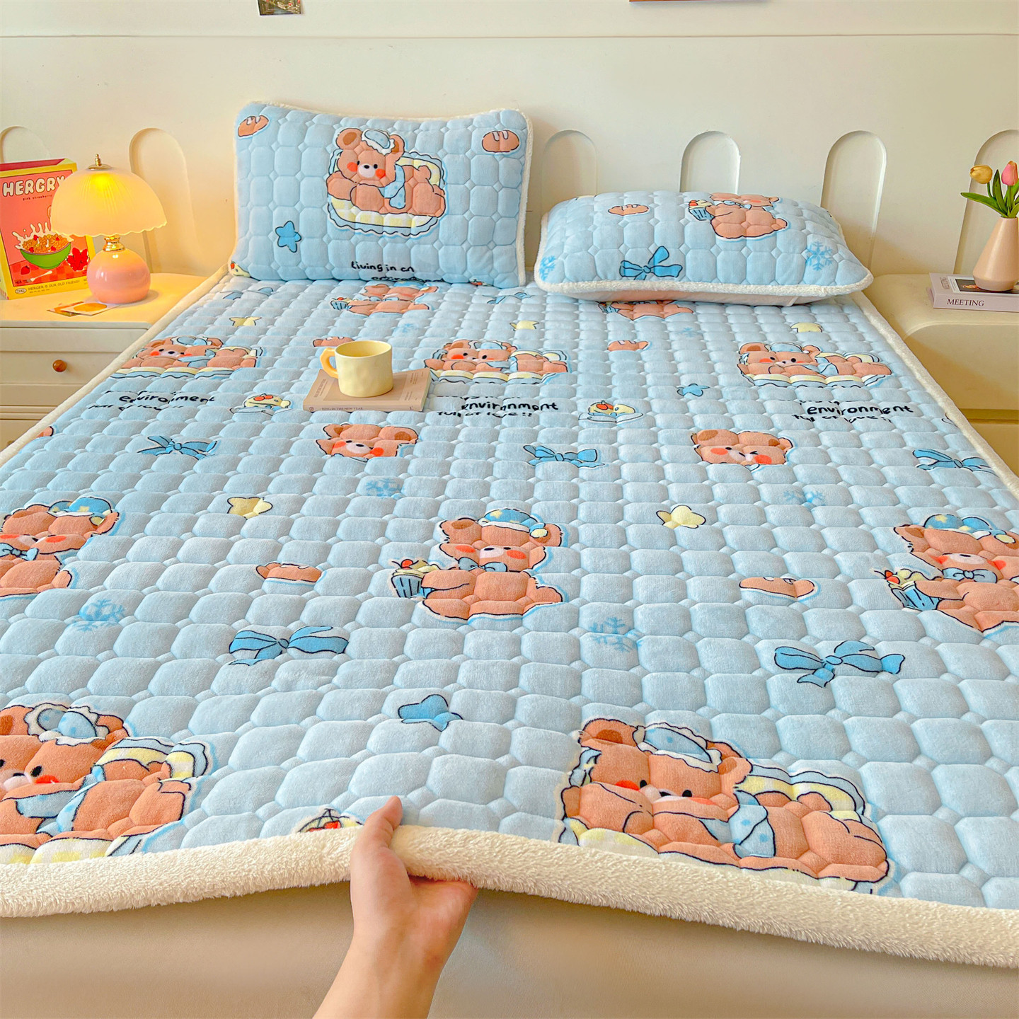 아빠곰 [미끄럼방지, 정전기방지, 축열, 보온]