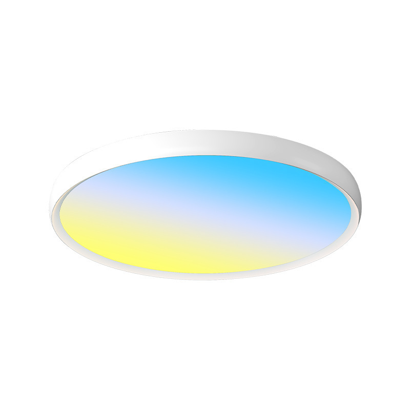 Sala de estar espectral lámpara de techo natural iluminación de la lámpara del dormitorio iluminación de la luz natural del cielo azul cielo claro luz del día