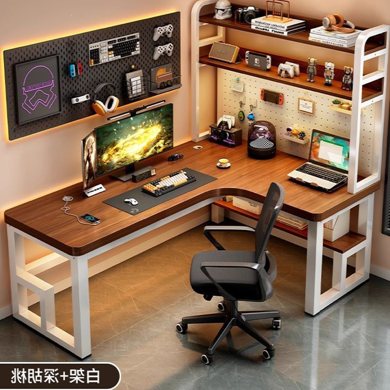 Nordic Office E-Sports Work Student Writing Desk Solid Wood Computer Desk Simple Modern Table Home Study Desk