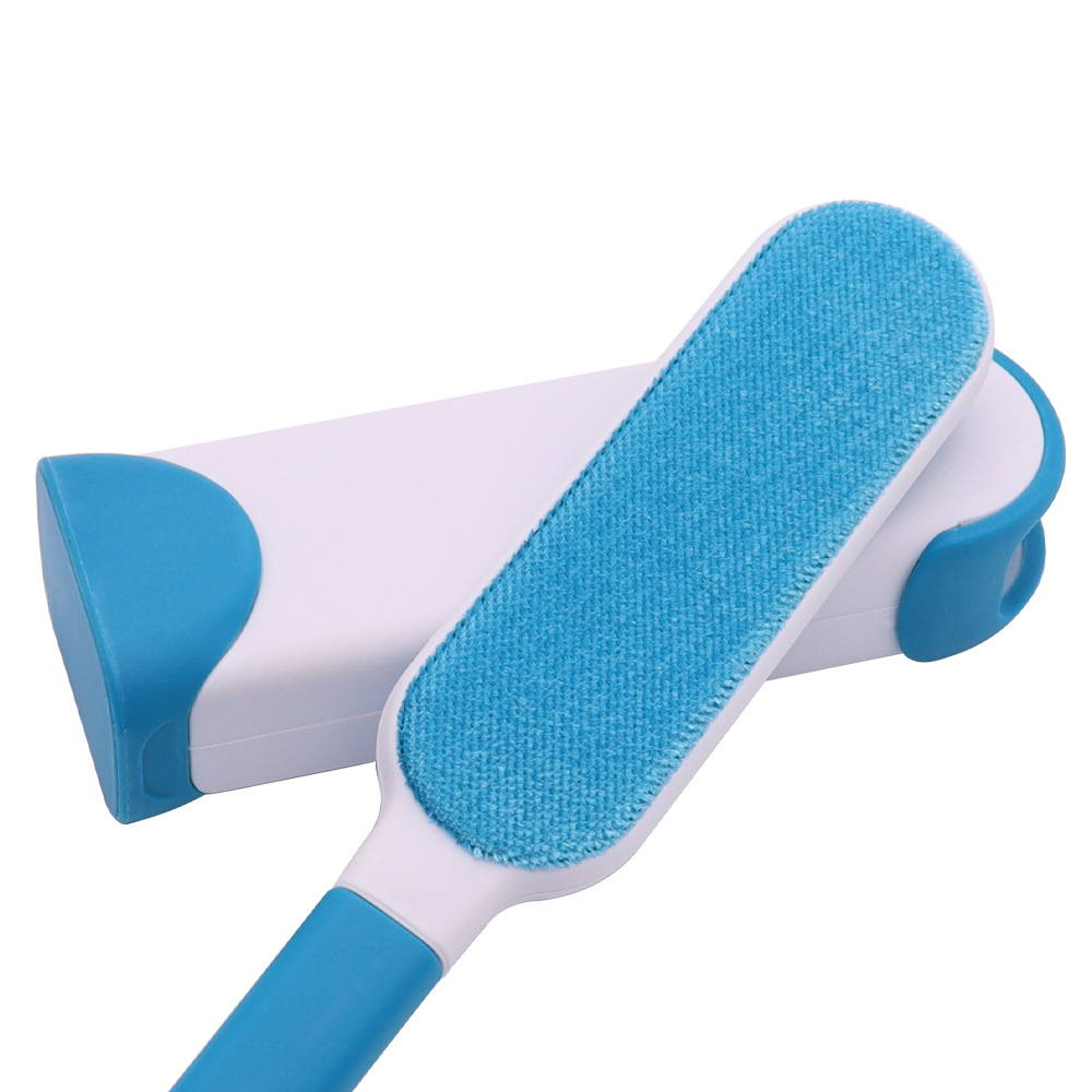 Raspador de pelo de gato, cepillo de pelo de perro, máquina de barrido doméstica, sofá de eliminación de polvo, cepillo de pelo pegajoso, cepillo electrostático, dispositivo de pelo pegajoso para ropa