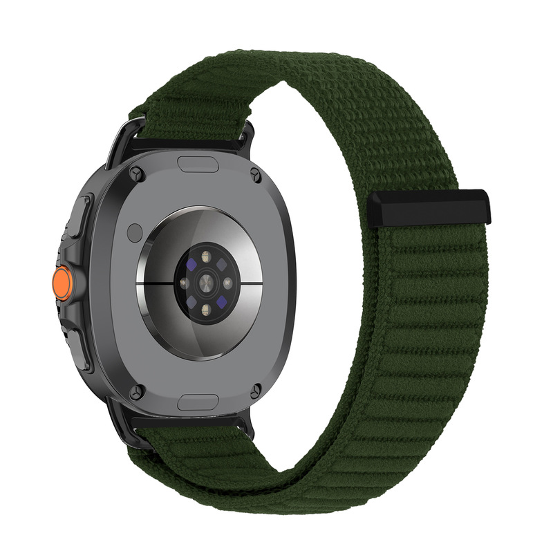 Samsung watch8 ストラップベルクロウェーブパターンナイロンループストラップ 8 クラシックナイロンストラップに適しています。|undefined