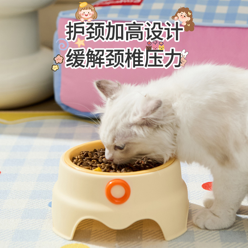 Taco para gatos, tazón para perros, acero inoxidable, tazón para perros de gran capacidad, tazón para mascotas antideslizante, tazón para mascotas de 15 °, tazón para gatos de cuello