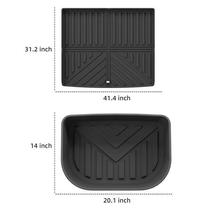TPE Car Floor Mats & Trunk Mat for Chery JAECOO 5 EV 2025
