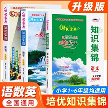 培优宝典知识集锦语文数学英语小学生知识大全语数英考点复习书籍