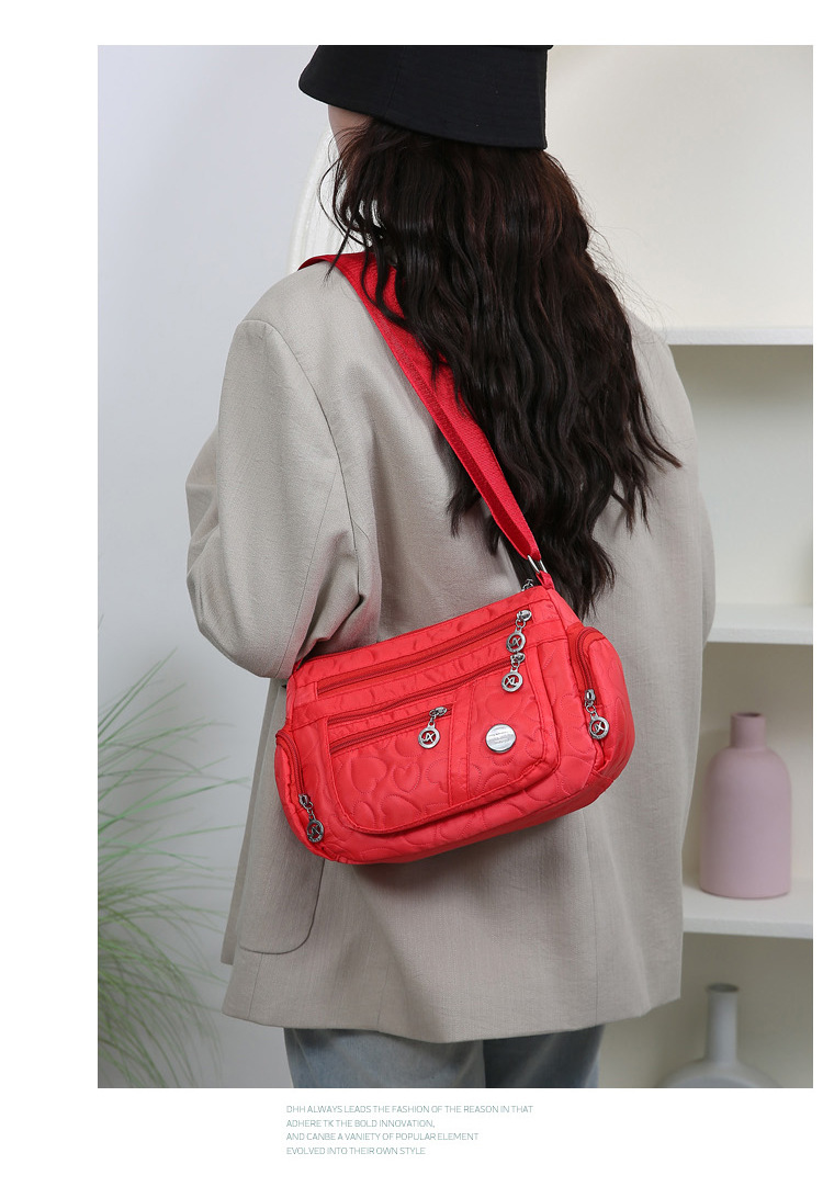 Crossbody bag for women 2025 New style middle-aged women's bag, large capacity single-shoulder mom bag, versatile, casual and fashionable women's bag undefined