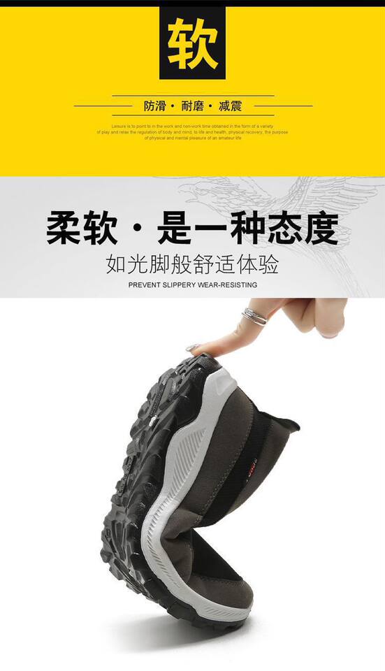 Giày vải lưới nam thoáng khí kiểu cổ thấp mũi tròn, giày đi bộ nhẹ nhàng cho nam — Mặt lưới đầu hươu - màu xám, Mặt lưới đầu hươu - màu đen, Đầu hươu - màu xanh dương, Đầu hươu - màu xám chi tiết 10