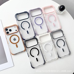 跨境适用苹果17Pro手机壳iPhone17Max磁吸防摔17/17AirPC壳保护套