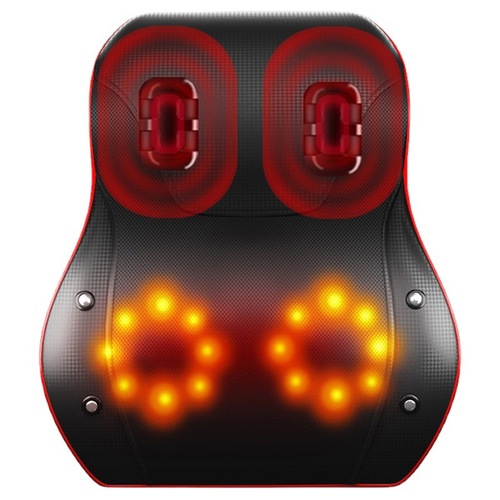 Enlong Cervical Massage Pillow Back Support Electric Hand-Controlled Shoulder and Neck Massager with Kneading Function for Home Use