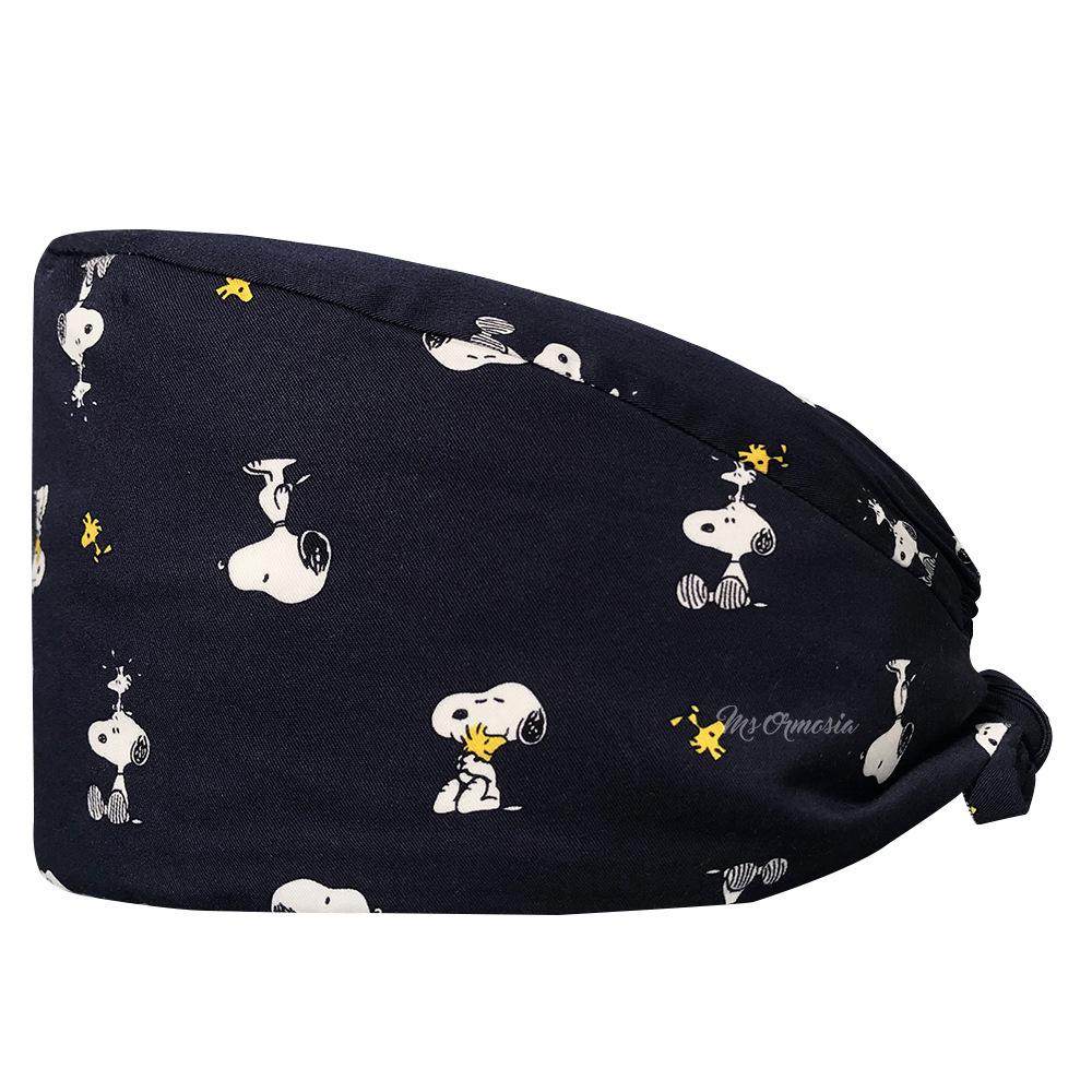 De gama alta de dibujos animados de Mickey patrón de dibujos animados casquillo de la enfermera médico casquillo quirúrgico mascota empleado tapa de trabajo AliExpress