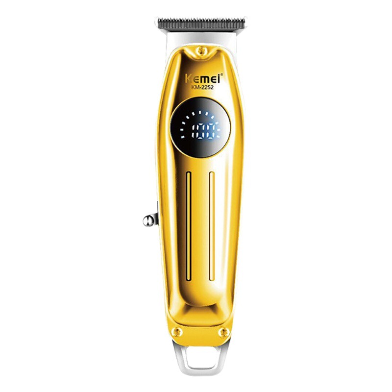 Cortadora de Pelo Eléctrica Kemei KM-2252, Recortadora de Pelo Eléctrica de Metal para Uso en Salón, Recortadora de Pelo Profesional al por Mayor