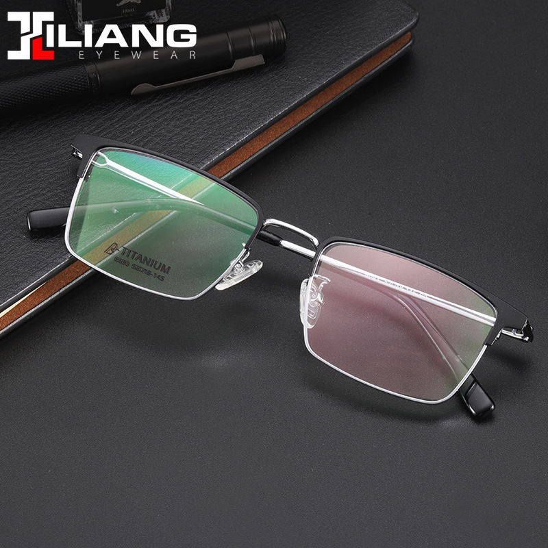 The new titanium rack men's business casual frame can be equipped…