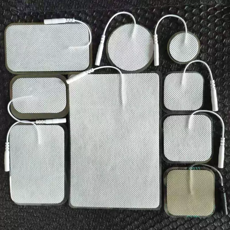 按摩器具配件 4*4cm白色无纺布电极贴片理疗按摩贴片可按要求加工