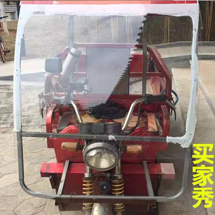 Electric tricycle windshield motorcycle canopy front windshield high-definition windshield thickened and modified