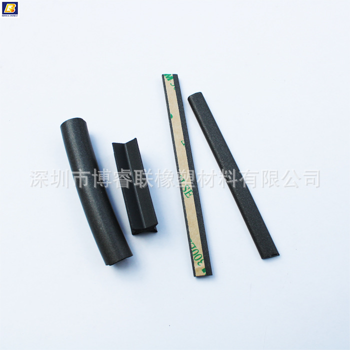 多规格石墨导电硅橡胶密封条 导电性质稳定 耐高温耐腐蚀耐磨损