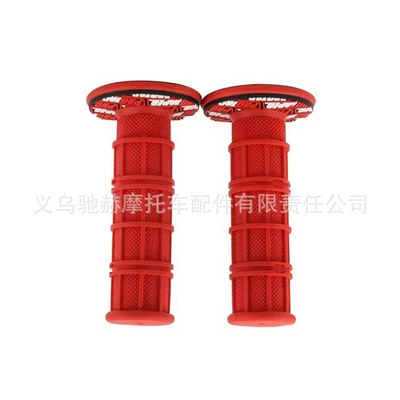 non-slip throttle grips, Motorcycle Handle Cover - red