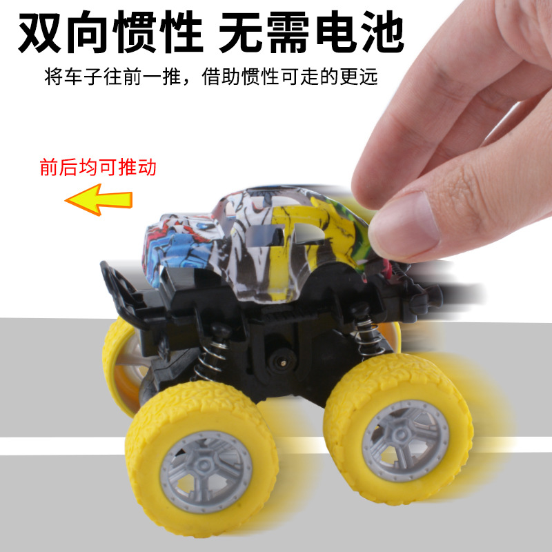 Juguetes para niños cuatro tracción inercia acrobacias modelo de simulación de vehículo todoterreno para niños y niñas caída coche al por mayor