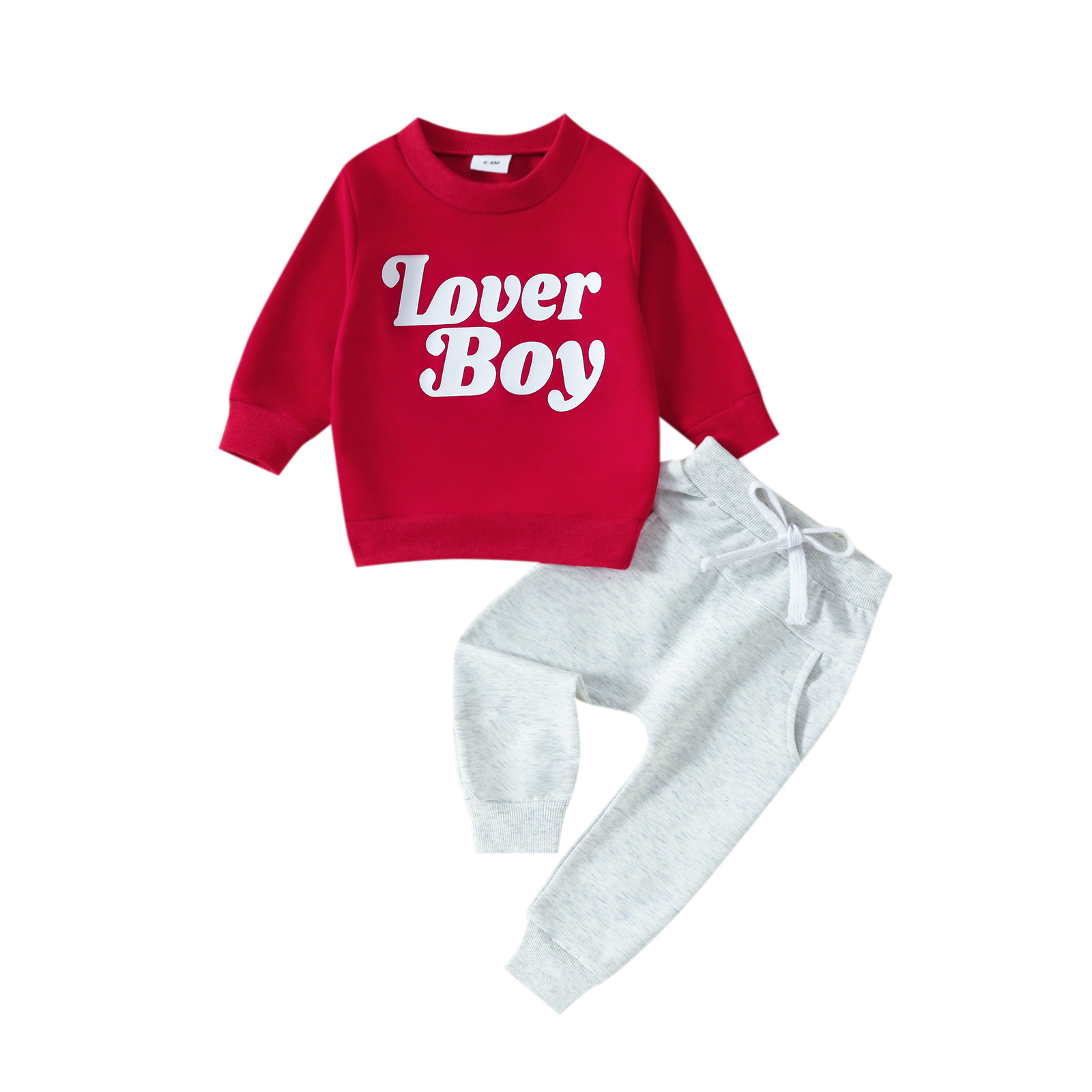 Cute Letter Cotton Boys Clothing Sets display picture 3