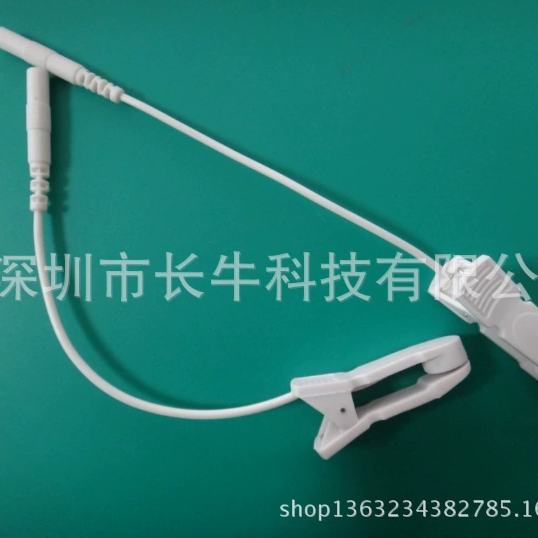 2,0 мм штифт с отверстием, хвостовой провод, зажим для ушей, электрод