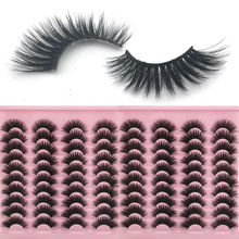 Natural appearance artificial mink eyelash bag handmade fluf