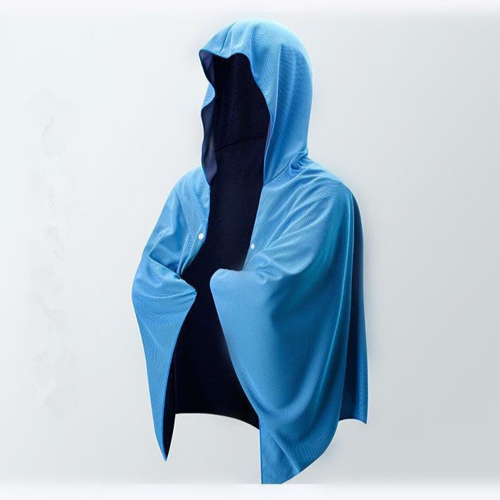 Cross-border Quick-drying Beach Towel Absorbent Bath Towel Outdoor Cycling Sports Cool Sunshade Cloak Sunscreen Hooded Shawl Cross-border Quick-drying Beach Towel Absorbent Bath Towel Outdoor Cycling Sports Cool Sunshade Cloak Sunscreen Hooded Shawl