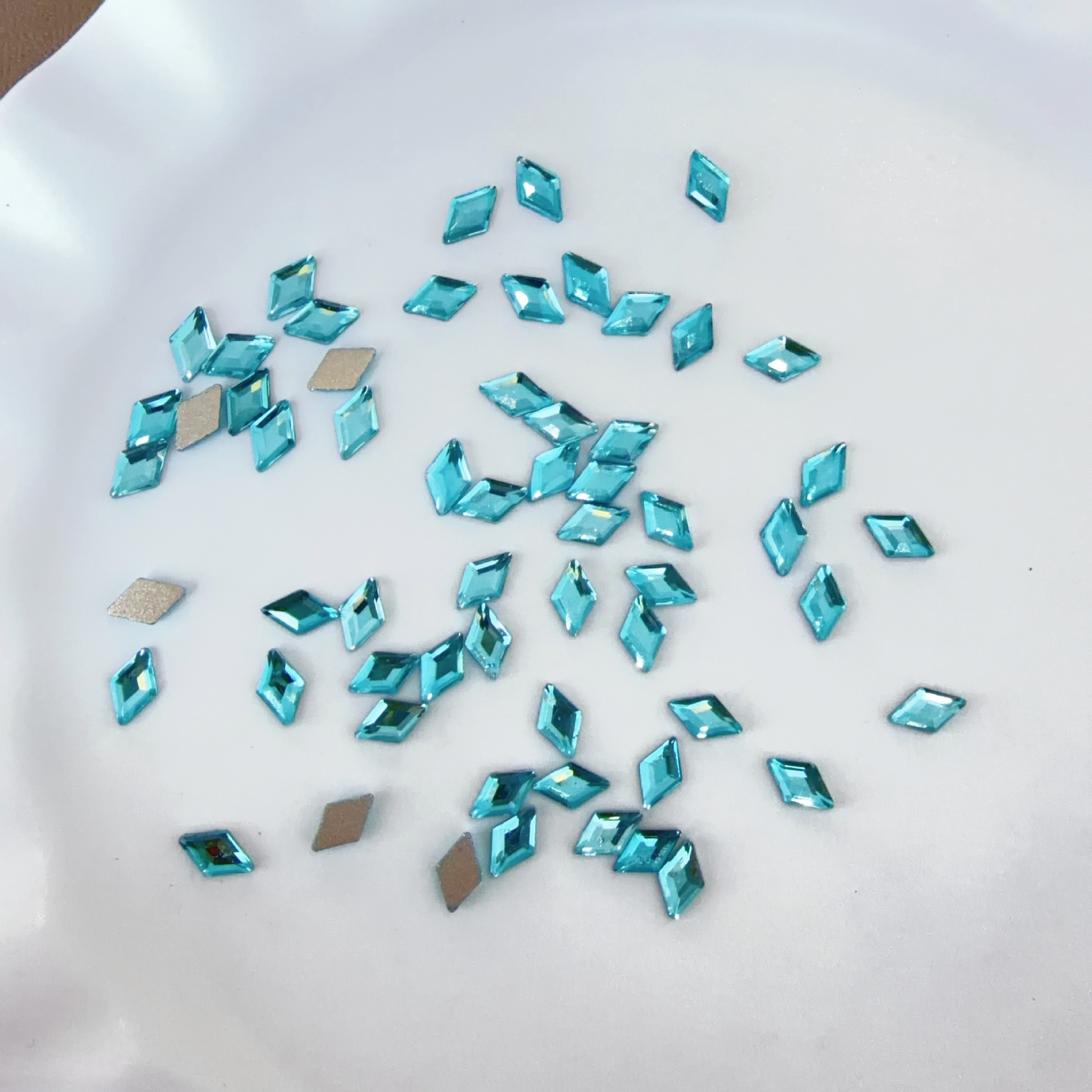 4x6mm 다이아몬드 레이크 블루