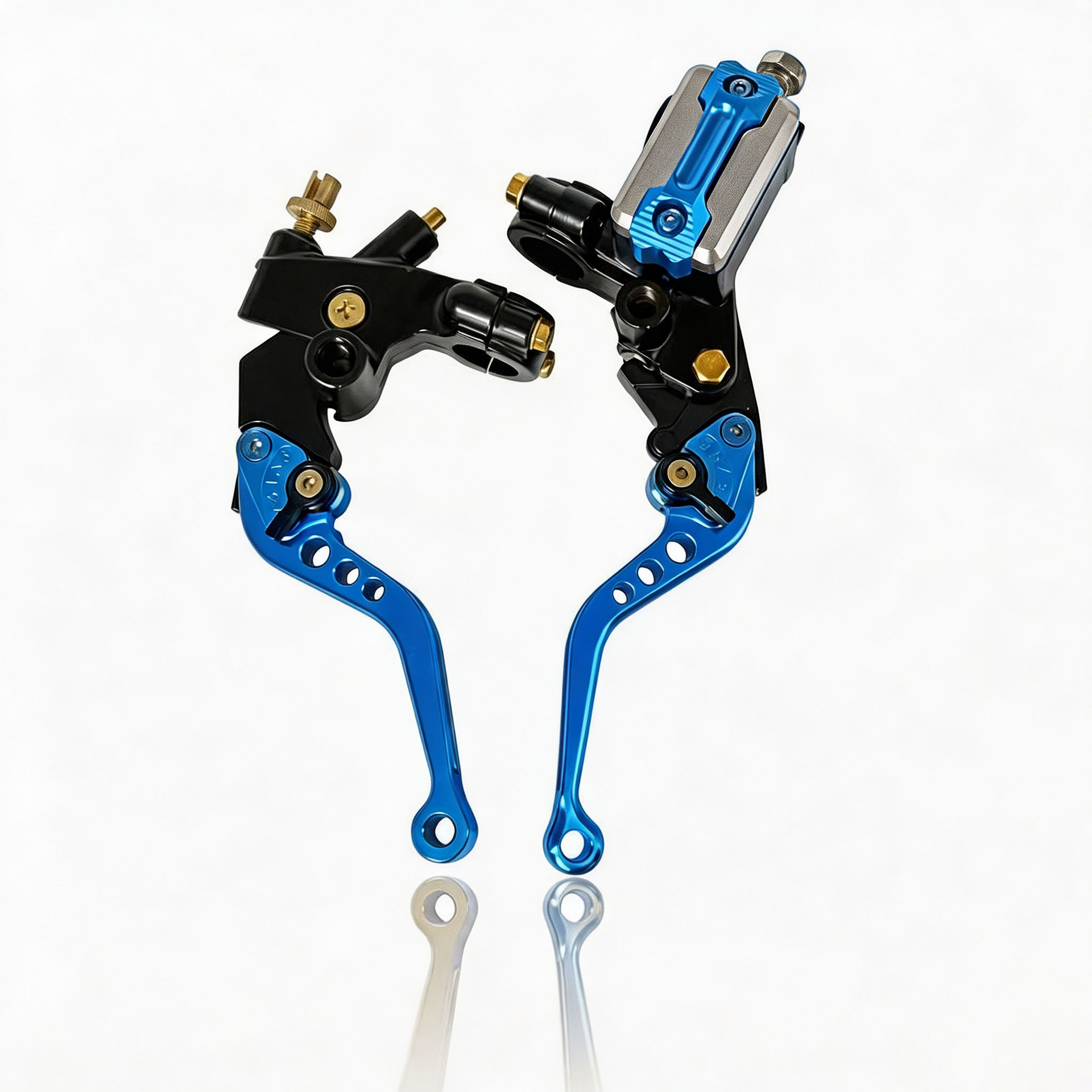 Motorcycle Direct Push Brake Master Cylinder Hj125T-6 Left Brake Assembly 22mm Hydraulic Disc Brake Universal Modification Parts