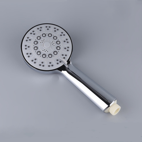 Wholesale new material electroplated shower head handheld booster shower set hotel home bath shower head